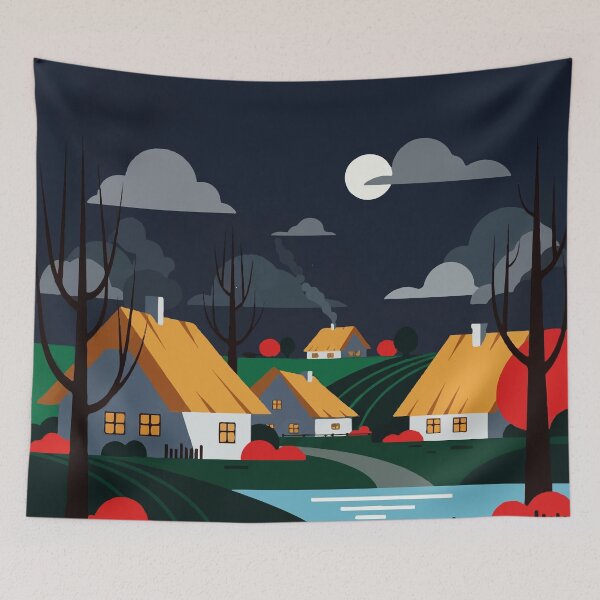 Item preview, Rural landscape designed and sold by Design4uStudio.