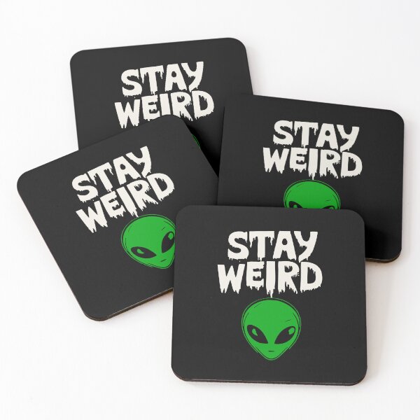Item preview, Stay Weird ALIEN designed and sold by Pixel & Petal.