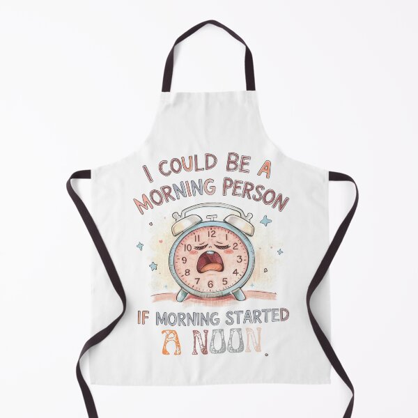 Item preview, I Could Be A Morning Person If Morning Started At Noon - Funny Alarm Clock Design designed and sold by Tucker-Art.