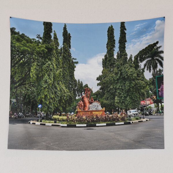 Item preview, The Heroes Monument of Malang, Indonesia designed and sold by franck380.