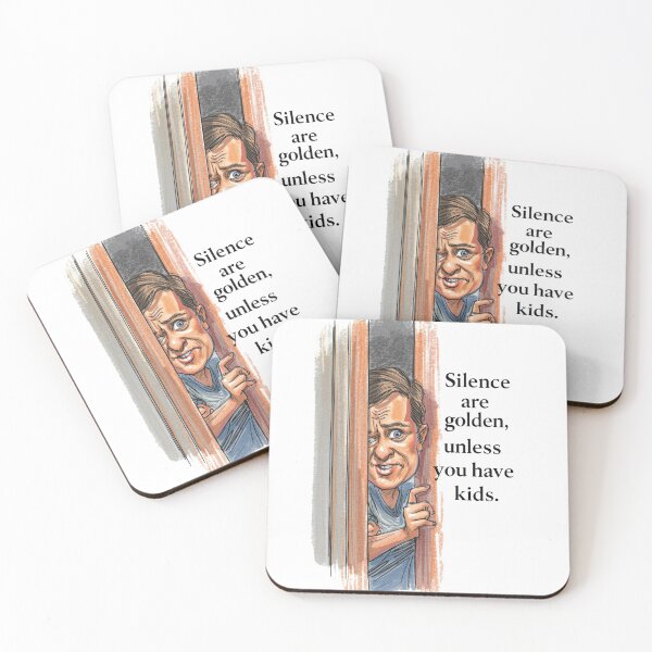 Item preview, Silence Are Golden, Unless You Have Kids - Funny Parent Meme Design designed and sold by Tucker-Art.