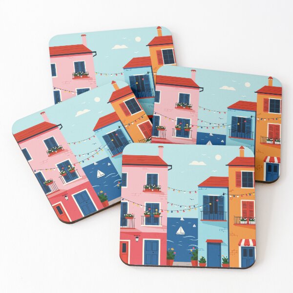 Item preview, A coastal town designed and sold by Design4uStudio.