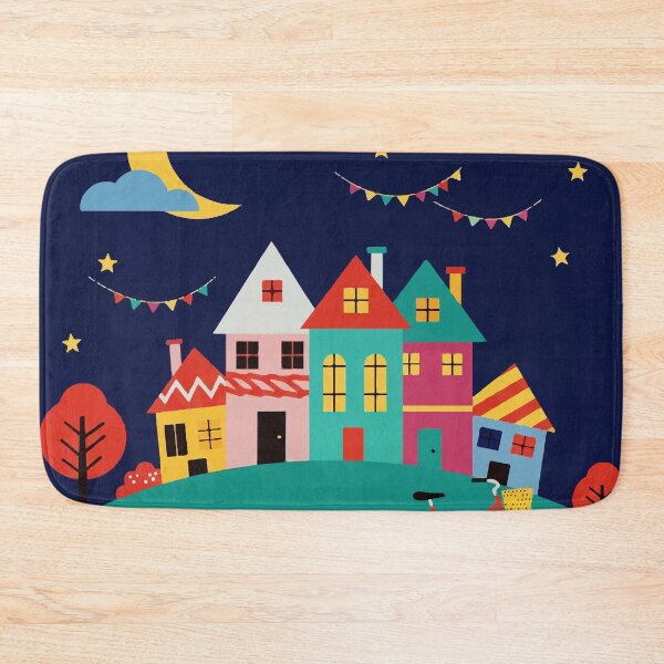 Item preview, Peaceful night city designed and sold by Design4uStudio.