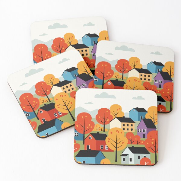 Item preview, A rural scene in autumn designed and sold by Design4uStudio.