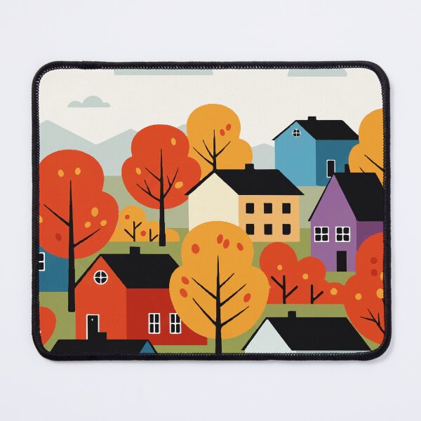 Item preview, A rural scene in autumn designed and sold by Design4uStudio.