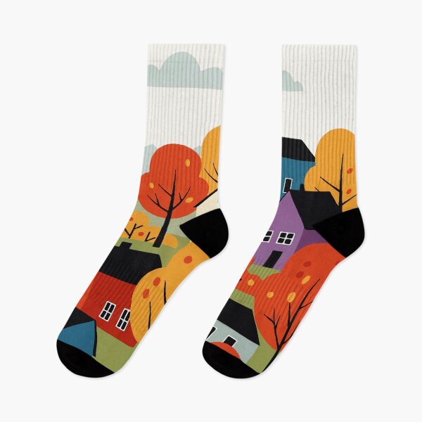 Item preview, A rural scene in autumn designed and sold by Design4uStudio.