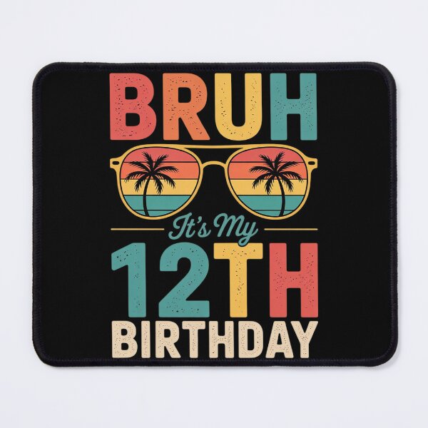 Item preview, Bruh It's My 12th Birthday 12 Year Old Birthday boys designed and sold by KonstanKoraner.