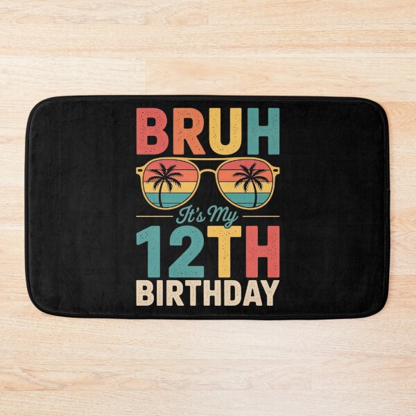 Item preview, Bruh It's My 12th Birthday 12 Year Old Birthday boys  designed and sold by KonstanKoraner.