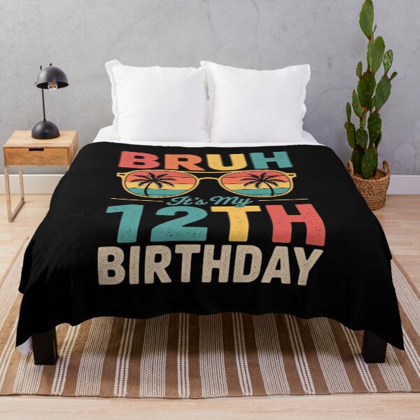 Item preview, Bruh It's My 12th Birthday 12 Year Old Birthday boys  designed and sold by KonstanKoraner.