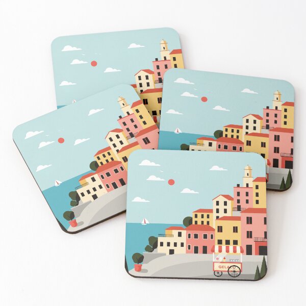 Item preview, Seaside town designed and sold by Design4uStudio.