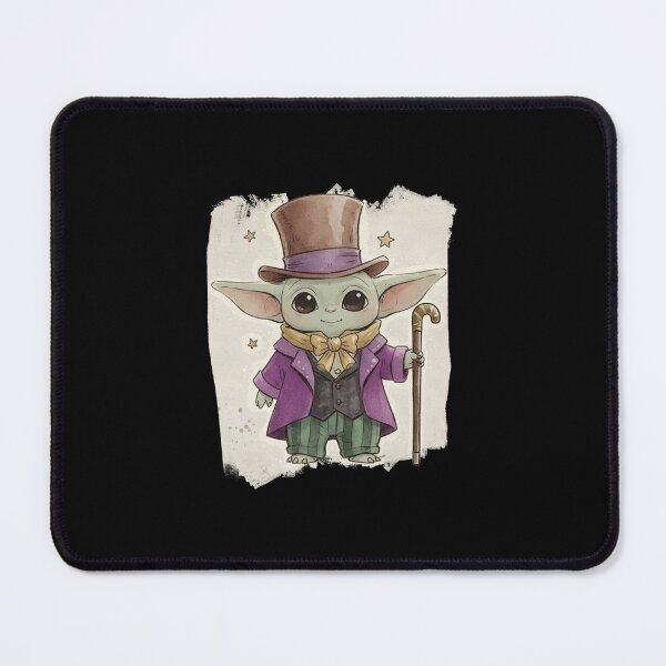 Item preview, BABY YODA DRESSED AS WILLY WONKA designed and sold by LIS AND MELIVERSO.