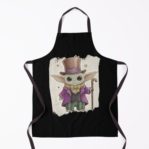 Item preview, BABY YODA DRESSED AS WILLY WONKA designed and sold by LIS AND MELIVERSO.