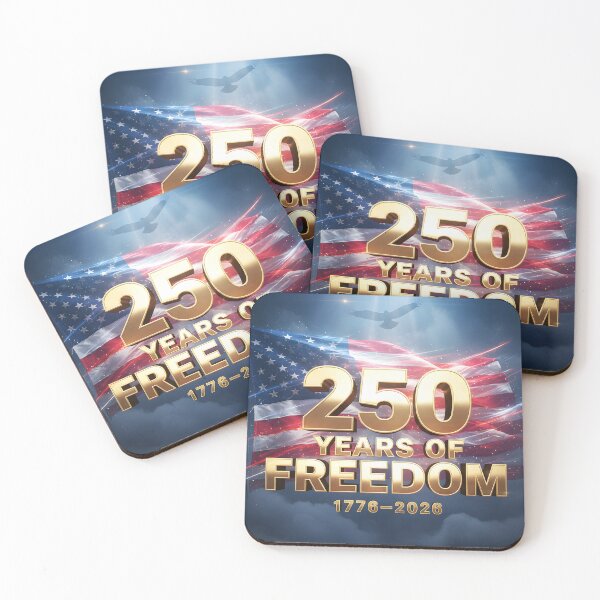 Item preview, 250 Years of Freedom: America 250th Anniversary 1776-2026 USA Flag designed and sold by VibranPalette.