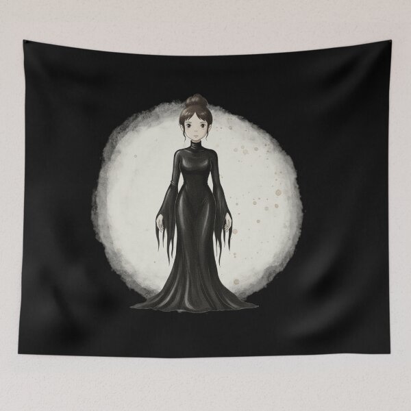 Item preview, CHIHIRO DRESSED AS MORTICIA ADDAMS designed and sold by LIS AND MELIVERSO.