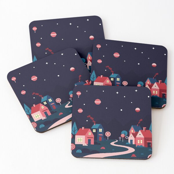 Item preview, Imaginary night view designed and sold by Design4uStudio.