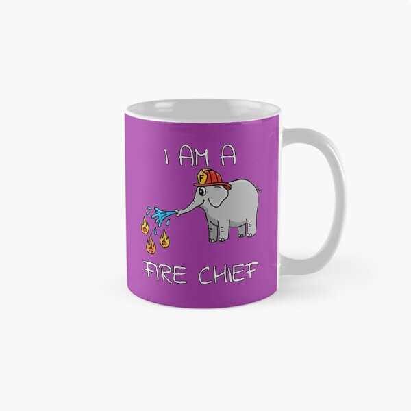 Item preview, Adorable Elephant Fire Chief – Cute Animal Hero designed and sold by INNERSELFART.