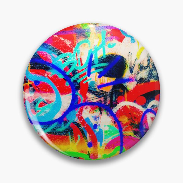 Item preview, Crazy Graffiti – Abstract Urban Street Art Explosion | Colour Riot Wall Texture designed and sold by essentialimage.
