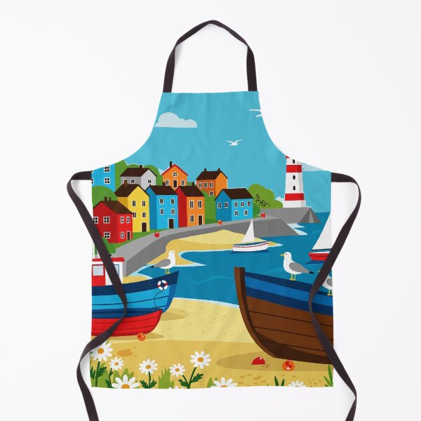 Item preview, Picturesque coastal town designed and sold by Design4uStudio.