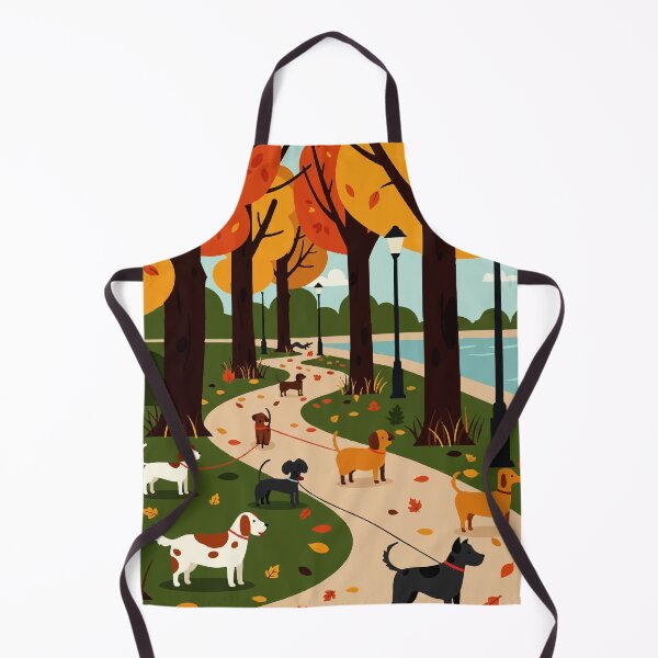 Item preview, Park in autumn designed and sold by Design4uStudio.