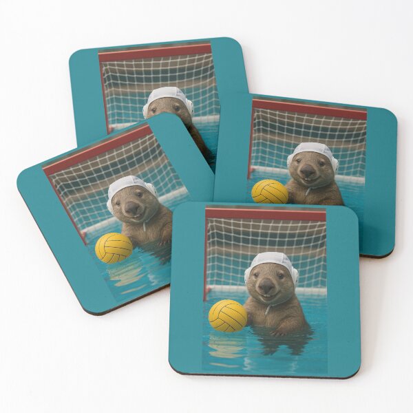 Item preview, Water Polo Wombat designed and sold by Tridentulus.