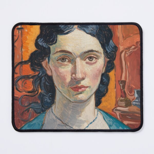Item preview, Portrait of a Woman In Teal designed and sold by CARRAANN.