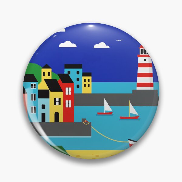 Item preview, Ciudad costera designed and sold by Design4uStudio.