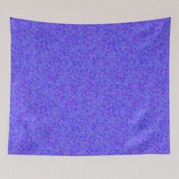 Item preview, Polygonal blue triangular shining background. Modern geometrical abstract seamless pattern designed and sold by Tae Mi.