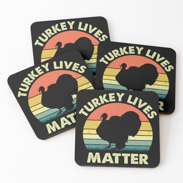 Item preview, Turkey Lives Matter Thanksgiving T-Shirt | Funny Turkey Rescue Tee | Animal Rights Thanksgiving Humor Shirt | Vegan Friendly Thanksgiving Tee designed and sold by legendaryskins.
