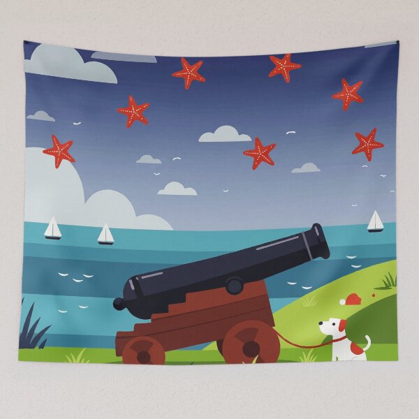 Item preview, Marine scene designed and sold by Design4uStudio.