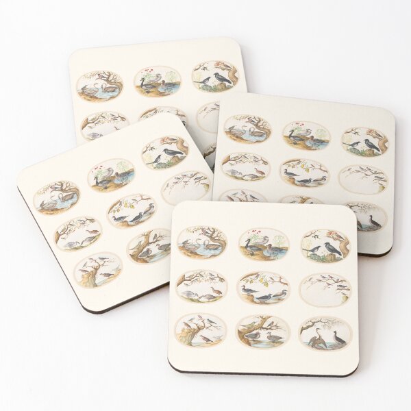 Item preview, Bird Ovals - Classical Art - Plates - Vintage  designed and sold by Chalene Warner.