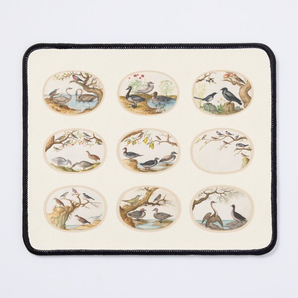 Item preview, Bird Ovals - Classical Art - Plates - Vintage designed and sold by Chalene Warner.