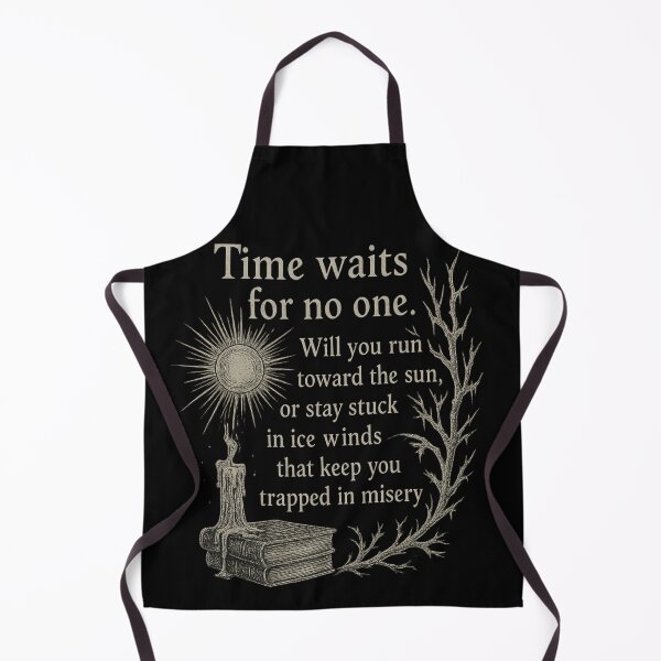 Item preview, Time Waits for No One – Gothic Sun & Statue designed and sold by Mouraludia.