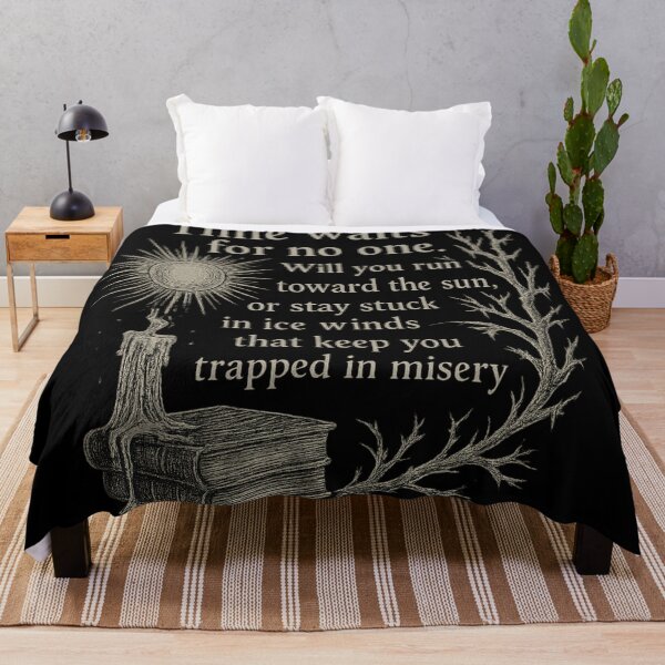 Item preview, Time Waits for No One – Gothic Sun & Statue designed and sold by Mouraludia.