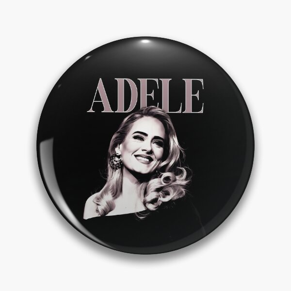 Item preview, Adele Portrait – Glamorous Retro Pop Art Black and White Design designed and sold by fatuhuwarradf.
