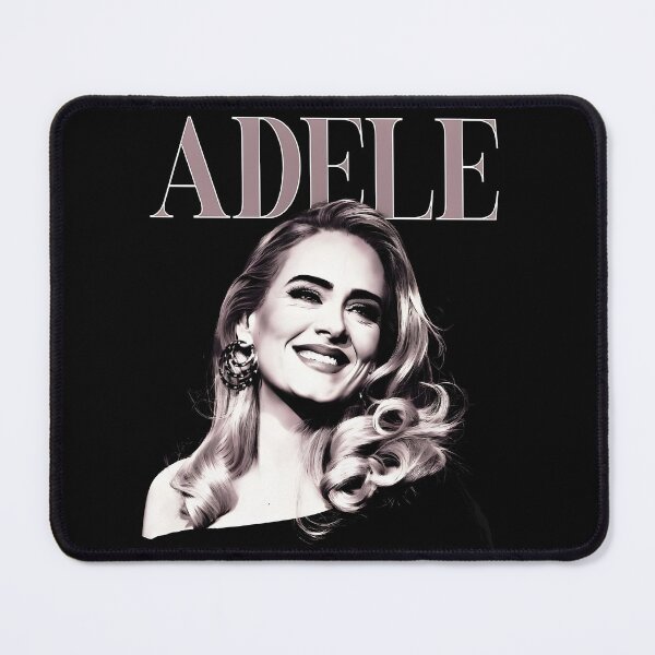 Item preview, Adele Portrait – Glamorous Retro Pop Art Black and White Design designed and sold by fatuhuwarradf.