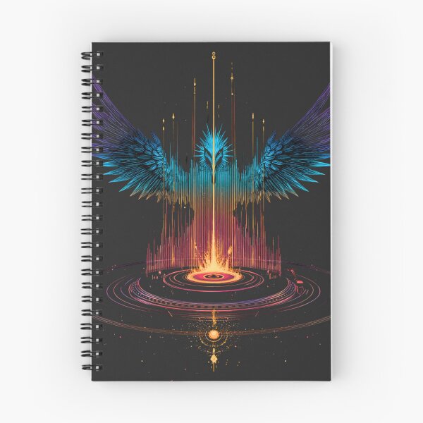 Item preview, “Rise. Pulse. Transcend.” designed and sold by MYTHIC PEEL STICKERS.