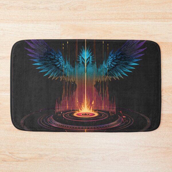 Item preview, “Rise. Pulse. Transcend.” designed and sold by MYTHIC PEEL STICKERS.