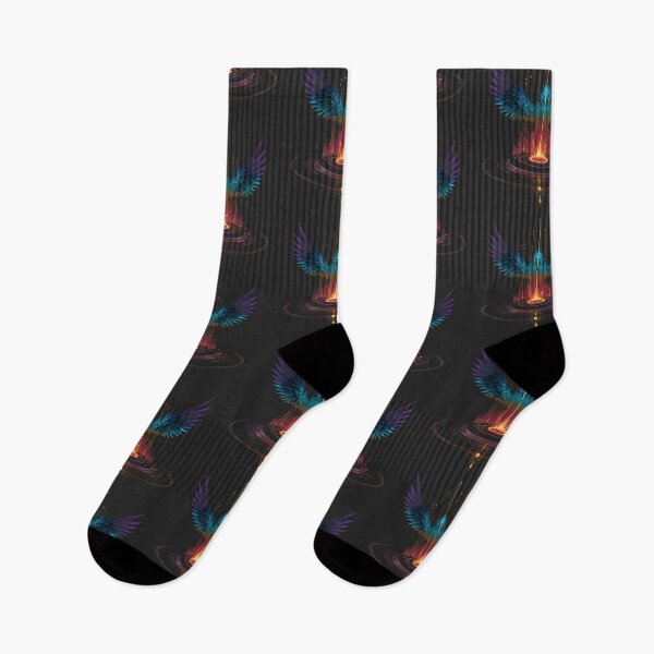 Item preview, “Rise. Pulse. Transcend.” designed and sold by MYTHIC PEEL STICKERS.