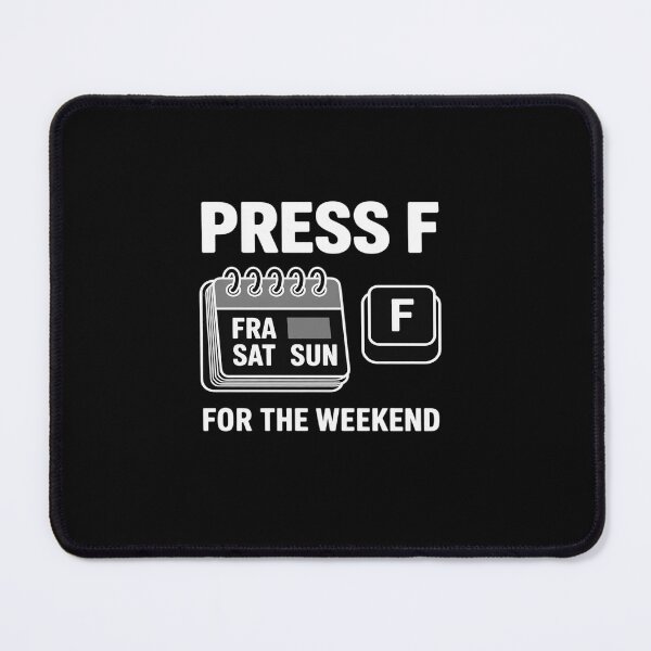 Item preview, Press F for the Weekend Calendar Key designed and sold by tabdejinti.