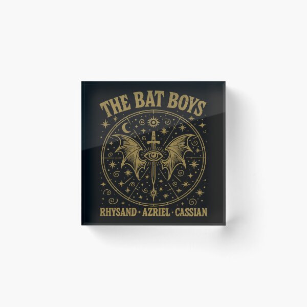 Item preview, The Bat Boys ACOTAR Rhysand Cassian Azriel Night Court Vintage Book designed and sold by BrianOMinard.
