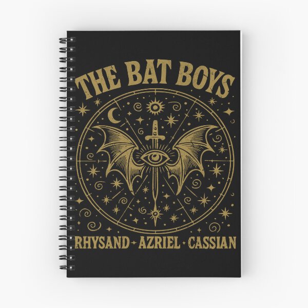 Item preview, The Bat Boys ACOTAR Rhysand Cassian Azriel Night Court Vintage Book designed and sold by BrianOMinard.