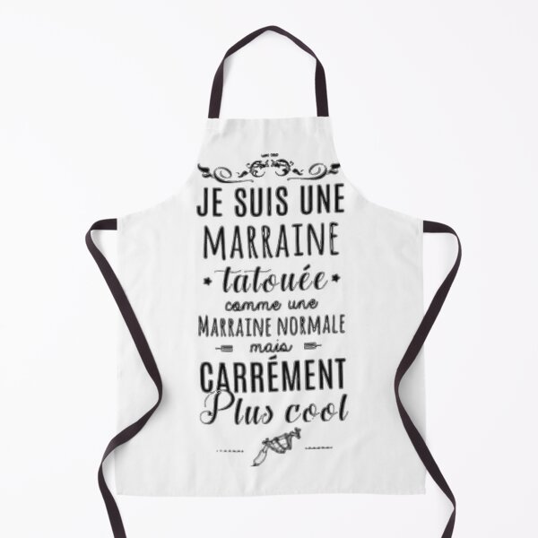 Item preview, Tattooed, godmother and 100% cool attitude, I am a tattooed godmother, downright cooler! designed and sold by Magounette.