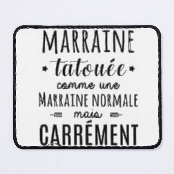 Item preview, Tattooed, godmother and 100% cool attitude, I am a tattooed godmother, downright cooler! designed and sold by Magounette.