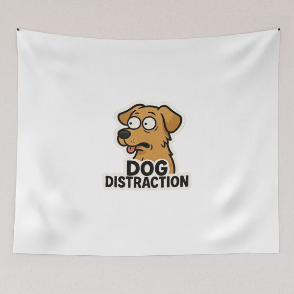 Item preview, Funny dog sticker. designed and sold by Vegasstickers.