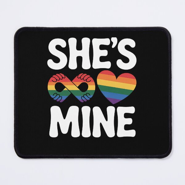 Item preview, im hers shes mine matching for pride lesbian couples LGBTQ designed and sold by RayArmstrong.