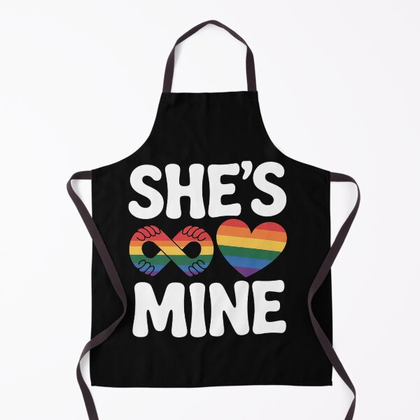 Item preview, im hers shes mine matching for pride lesbian couples LGBTQ designed and sold by RayArmstrong.