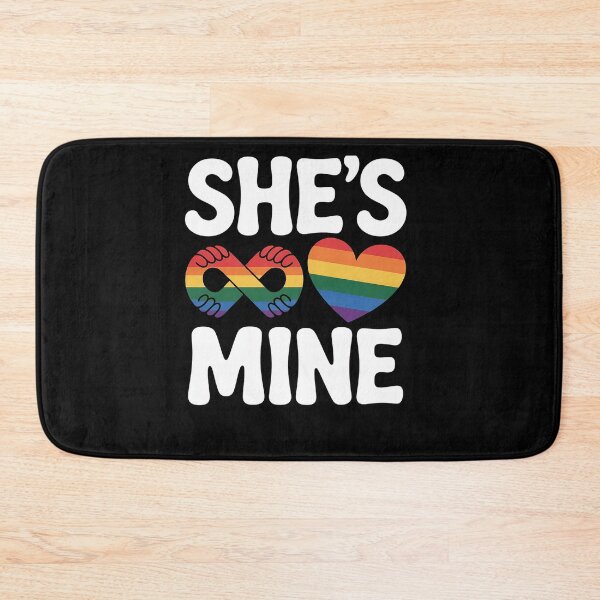 Item preview, im hers shes mine matching for pride lesbian couples LGBTQ designed and sold by RayArmstrong.