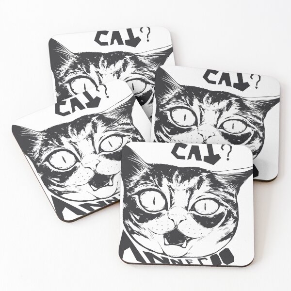 Item preview, Startled Shock Cat (or) ANNECO Grunge Cat designed and sold by Bewtm12.
