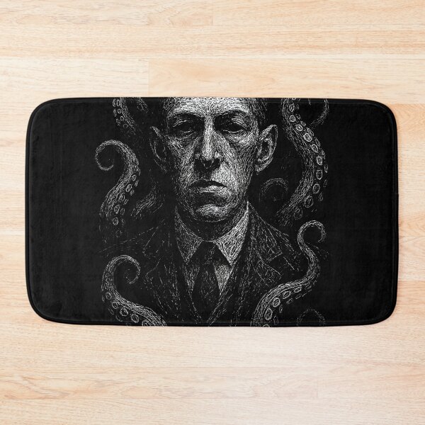 Item preview, H. P. Lovecraft Scratchboard Style Portrait designed and sold by Mortisigil.
