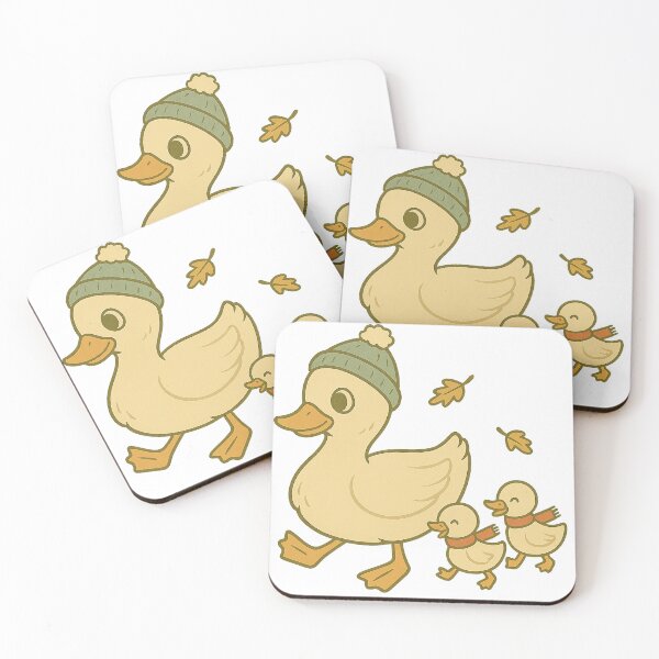 Item preview, Quackin’ Around the Christmas Tree – Duck Family Cheer designed and sold by SilknMarble.